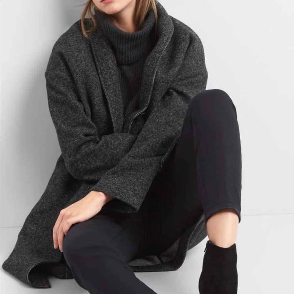 tweed grey coat